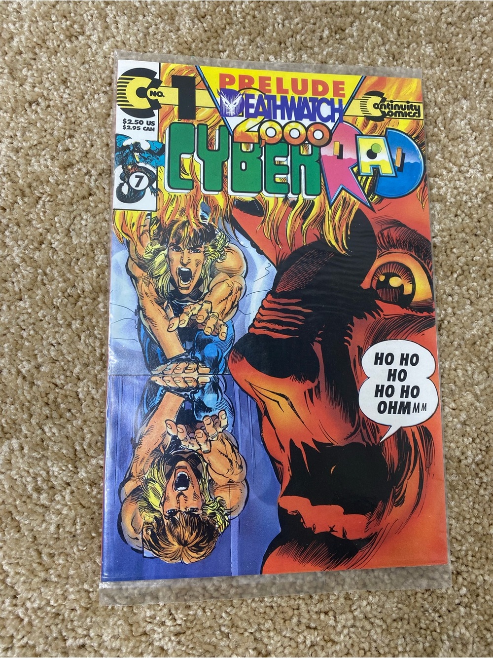 CYBERRAD DEATHWATCH 2000 #1 Apr 1993 Continuity Comics